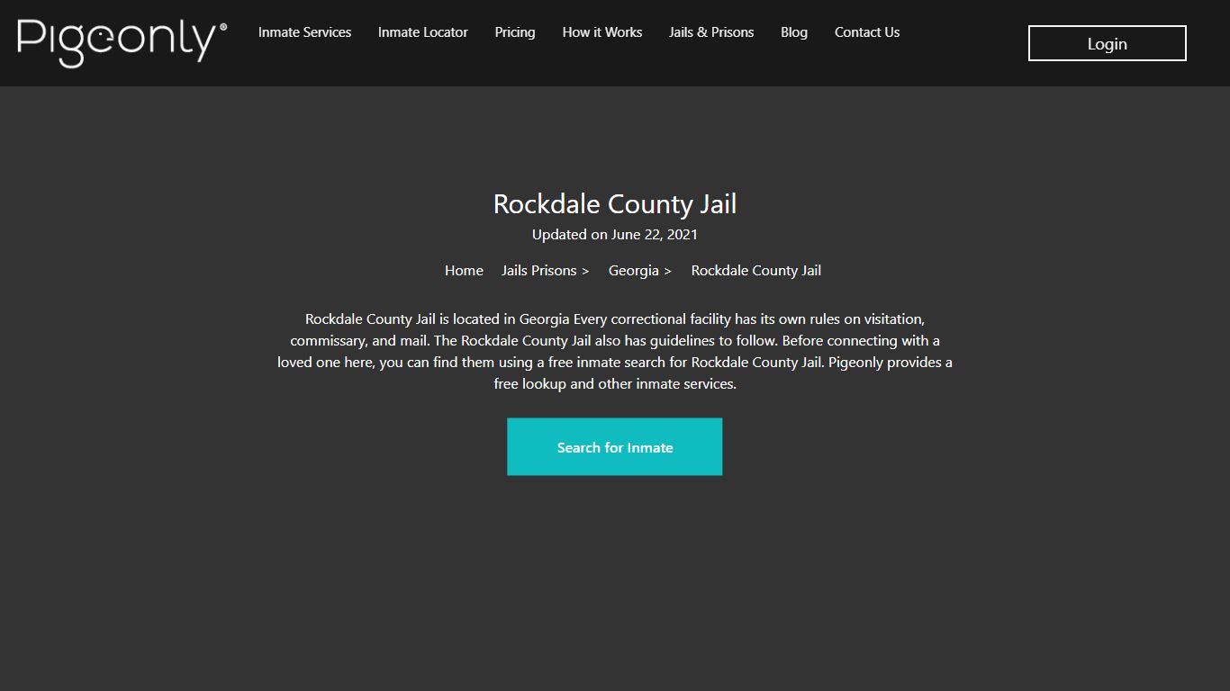 Rockdale County Jail Inmate Search | Georgia